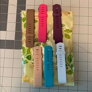 Lot of 6 FITBIT Charge 2 bands Small
